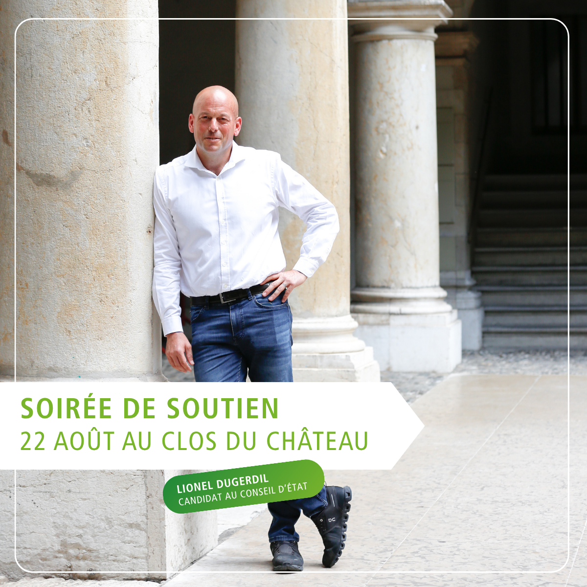 Repas de soutien - Lionel Dugerdil - Campagne 2025
